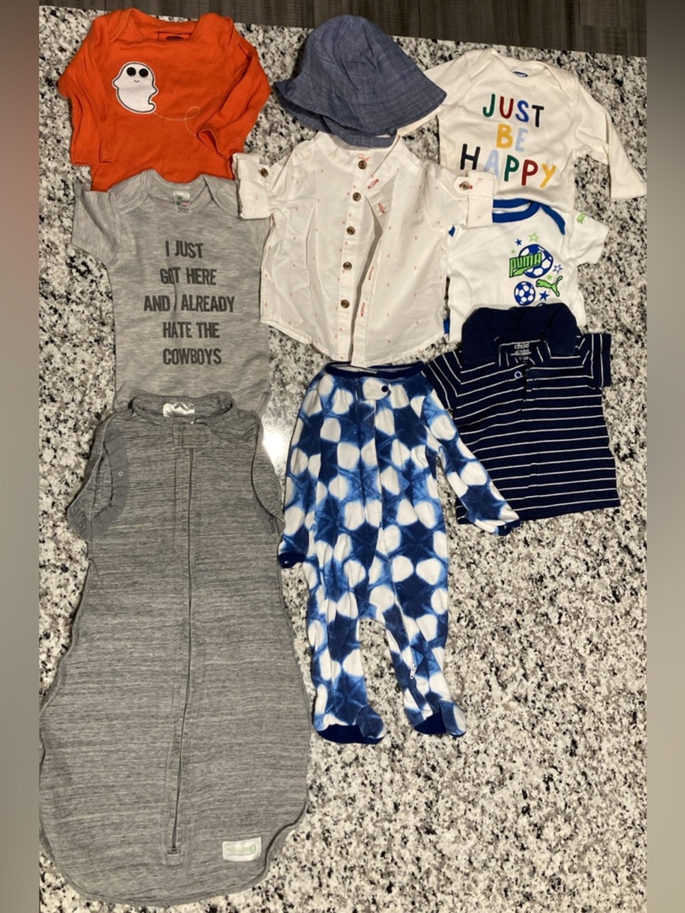 O-3 month baby clothing lot